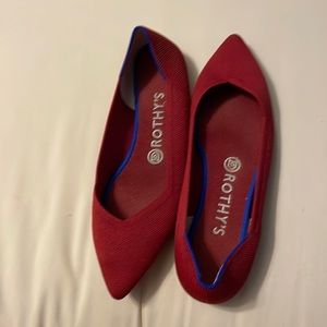 Rothy’s red The Point